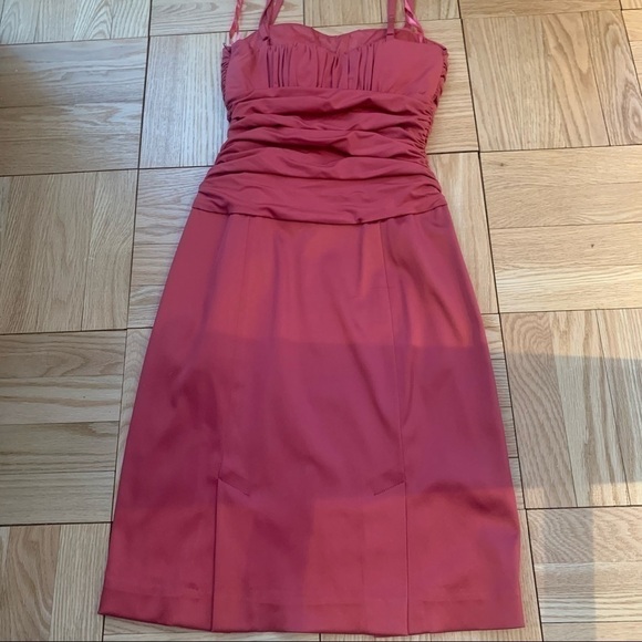 Max & Cleo Dresses & Skirts - 𝅺max & Cleo burnt orange cocktail dress size 2